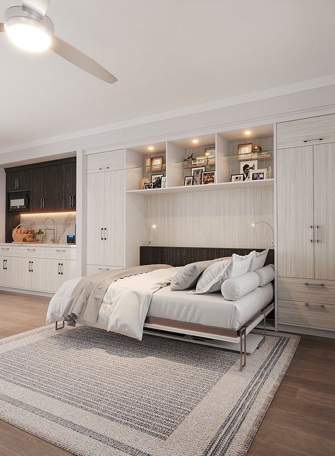 Maximizing Space with Murphy Beds