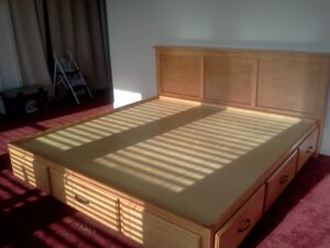 cutsom kingsize Captain's bed