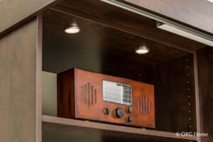 org Library bed led lights and side units